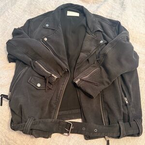 We The Free Black Utility Jacket